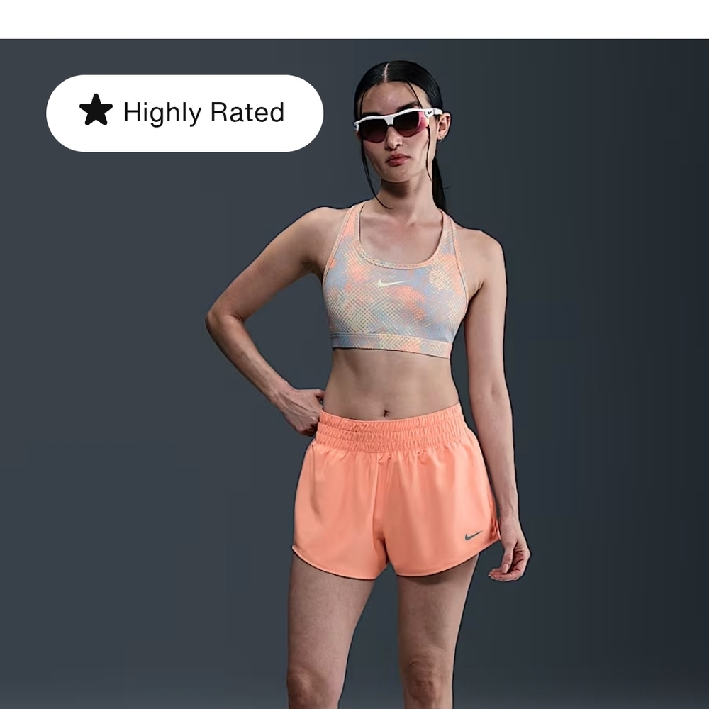 Nike Peach Athletic Shorts